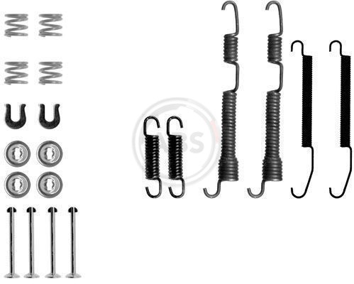 A.B.S.-OE 0761Q-OE Accessory Kit, brake shoes for MITSUBISHI,PROTON
