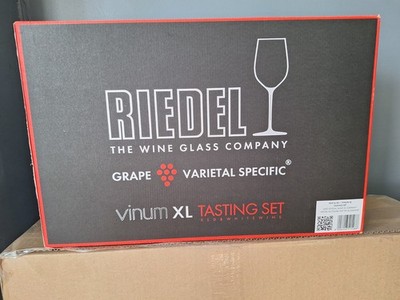 Riedel Vinum XL  Varietal Specific  Tasting Set 4 Total Wine Glasses