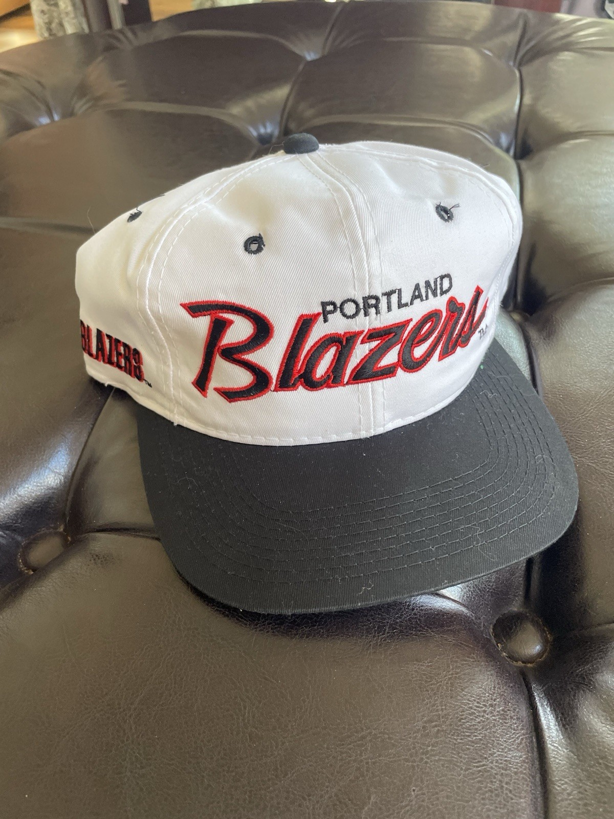 Blazer Vintage SnapBack Scripted White Twill Snap… - image 2
