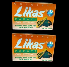 Guaranteed Original Likas Papaya Soaps by Likas (2packs)