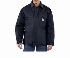 Carhartt Men's Duck Coat Dark Navy XL NEW