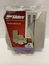 Super Sliders 16 PCS FURNITURE MOVING KIT REUSABLE SLIDERS CARPET & HARD FLOOR