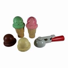 Melissa And Doug Ice Cream Set Replacement Parts Scooper Cone Ice Cream 7 Pieces