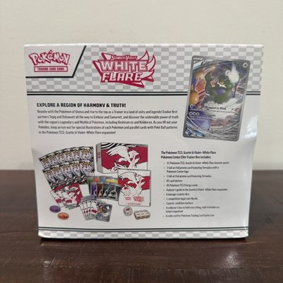 Pokemon White Flare Pokemon Center ETB Elite Trainer Box SEALED
