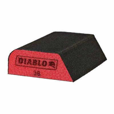 Diablo DFBCOMBCRS01G Dual-Edge 36 Grit Ultra Coarse Sanding Sponge