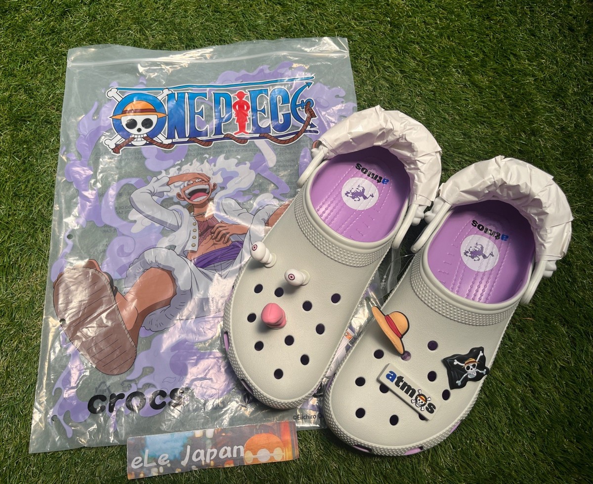 crocs ONE PIECE GEAR 5 x atmos Classic Clog 211181 Luffy