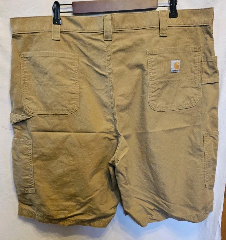 Men's Carhartt Cargo Shorts Size 44 Original Fit Beige