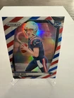 2024 Panini Prizm - Rookies Drake Maye #329 Red White & Blue Prizm (RC)