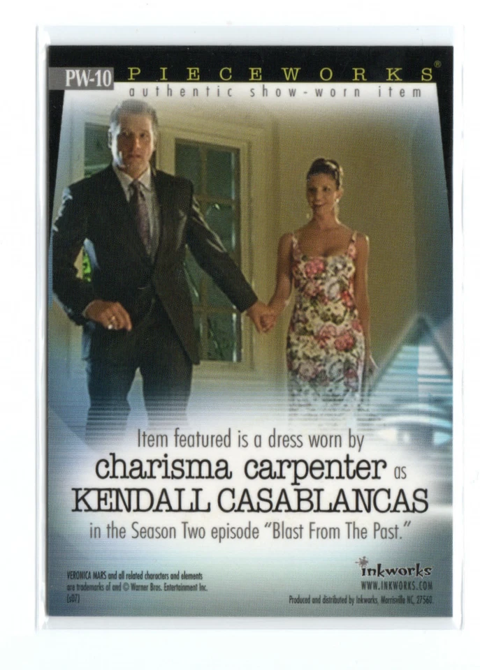 Veronica Mars Season Two Pieceworks PW-10 Charisma Carpenter Kendall Casablancas - Image 2 of 4