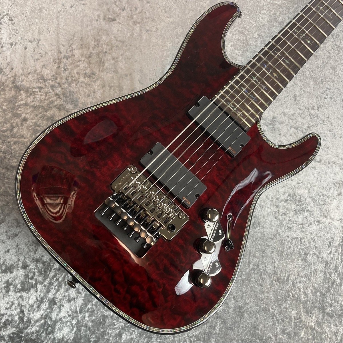 SCHECTER HELLRAISER C-7-FR Black Cherry | eBay