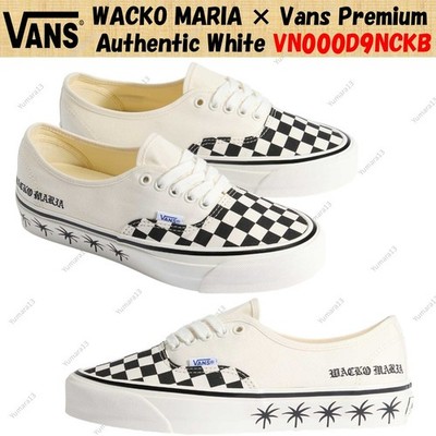 WACKO MARIA × Vans Premium Authentic White VN000D9NCKB Herren Gr.