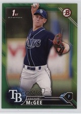 2016 Bowman Draft Draft Picks Green 49/99 Easton McGee #BD-28 11bi