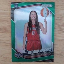 Panini 2025 Prizm WNBA Georgia Amoore Rookie #140 Washington Mystics