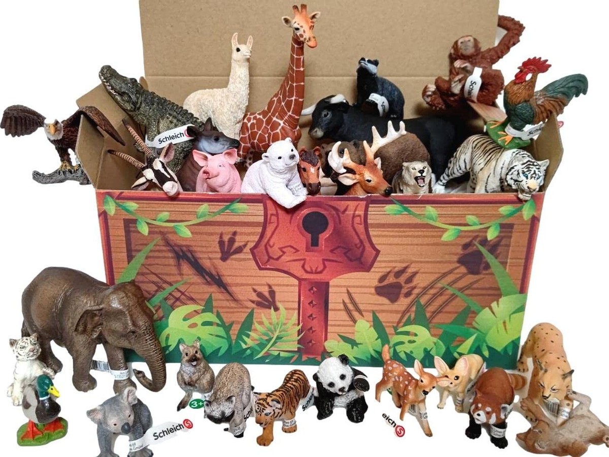 schleich Animal Figure 20 Piece Set Assortment Wild Life FARM