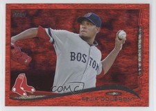 2014 Topps Red Hot Foil Felix Doubront #491 uk2