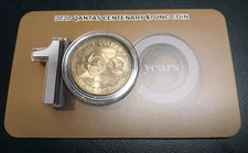 New ✈️ 100 Years of QANTAS  2020 One Dollar Coin. 1x Uncirculated  Coin Carded 