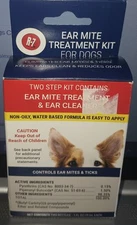 R-7 Ear mite treatment & ear cleaner  Exp 05/2026