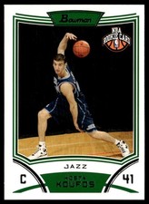 2008-09 Bowman Kosta Koufos Rookie Utah Jazz #132