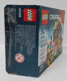 100% - 2014 LEGO Set 40106 Christmas TOY WORKSHOP Tools Boy Girl Elf Minifigures