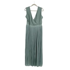 ASOS TFNC Calida Maxi Dress in sage Size US 18
