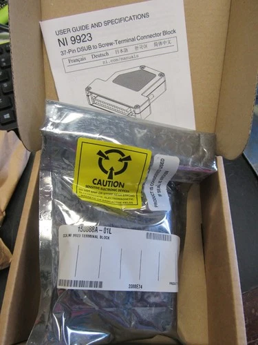 NATIONAL INSTRUMENTS NI 9923 FRONT MOUNT TERMINAL BLOCK FOR 37-PIN-D-SUB (NIB)