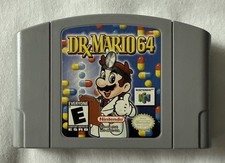 Dr. Mario 64 Nintendo N64 Authentic Cartridge Only Tested Working