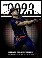 2024 Topps #23GH-7 Chas McCormick 2023 Greatest Hits