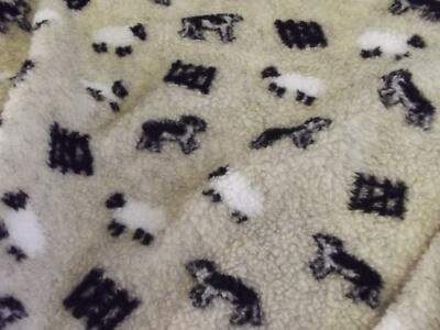 Tessuto Finta Pelliccia Sherpa Bianco 150x100 Cm | Morbido, Lavabile E Facile Da Cucire | Per Coperte, Cuscini E Hobby Creativi