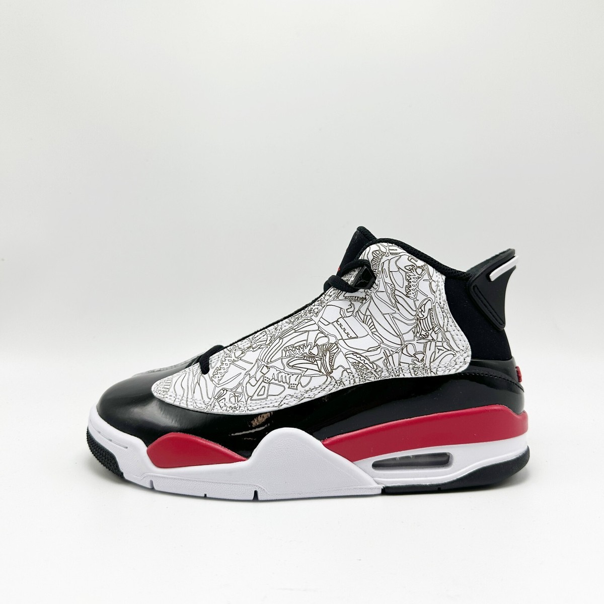 NEW* Kids NIKE AIR JORDAN Dub Zero PS White (DV1359 162), SZ