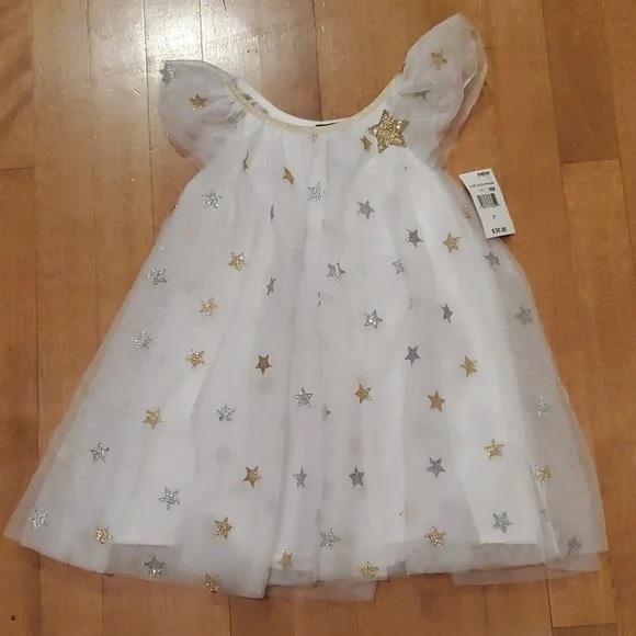 Toddler Girls LILT Glitter Flutter Party Dress Stars Size 2T Gold Silver NWT | eBay Toddler Girls LILT Glitter Flutter Party Dress Stars Size 2T Gold Silver NWT | eBay