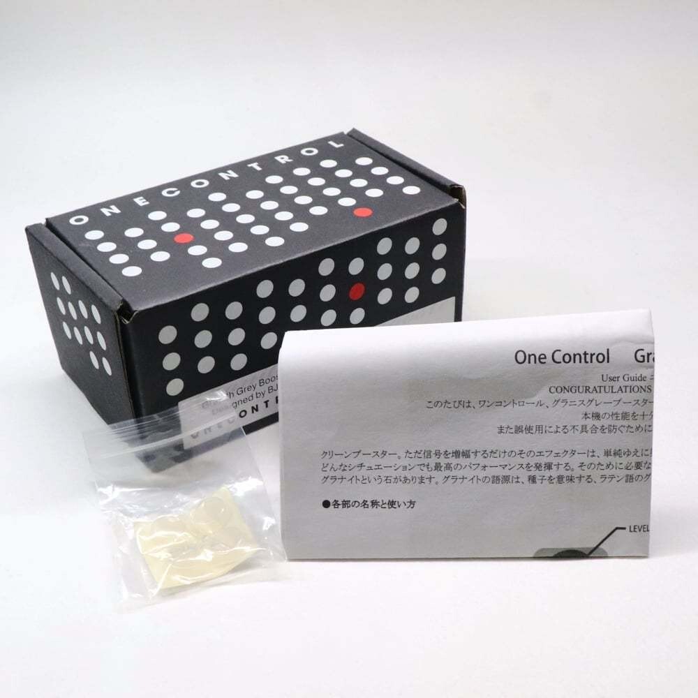 【定番】One Control   Granith Grey Booster GRANITH GREY BOOSTER (OC-GGBn) – One Control USA