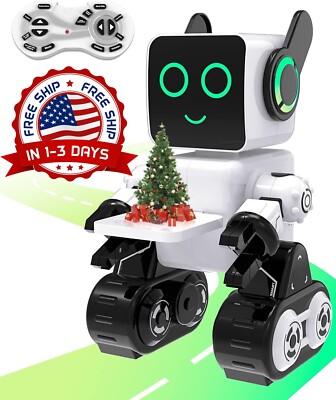 Juguetes robot para niños regalo de control remoto programable para niños NUEVO