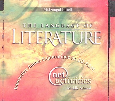 THE LANGUAGE OF LITERATURE  INTERACTIVE AUTHOR EXPLORATIONS ON CD-ROM CD 2255
