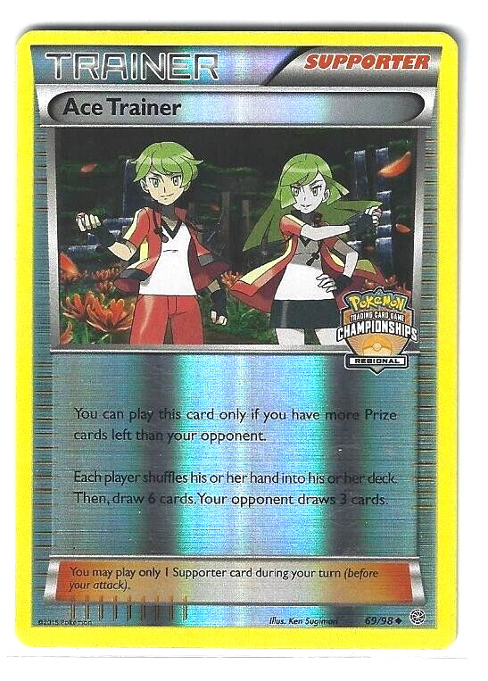 Ace Trainer 69/98 Pokemon Regional Championships Promo Card - NM