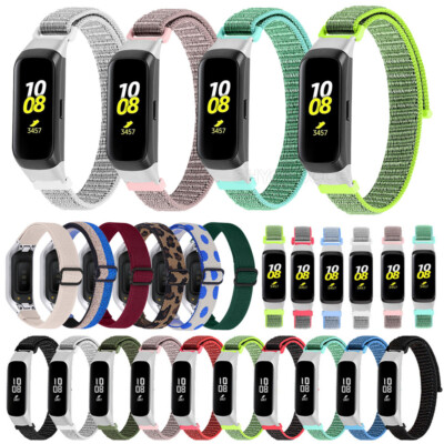Armband Für Samsung Galaxy Fit SM R375/R370 Nylon Geflochten Ersatz Uhrenarmband