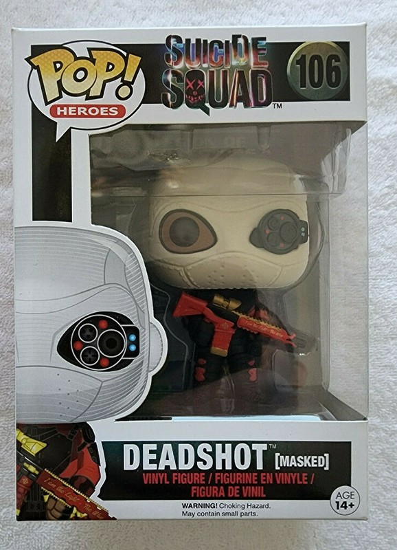 FUNKO POP! SUICIDE SQUAD DEADSHOT (MASKED) #106