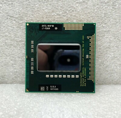 Intel Core i7-920XM 2.0GHz Quad Core 8M SLBLW Socket G1 CPU Processor