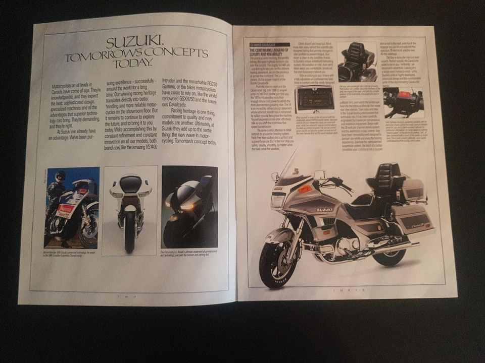 The Suzuki Collection 1987 Original Sales Brochure - Image 2 of 4