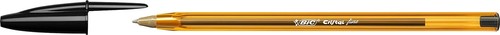 50 x BIC Cristal Fine Ballpoint Pen -Black, Pack of 50 school office college - Picture 4 of 6