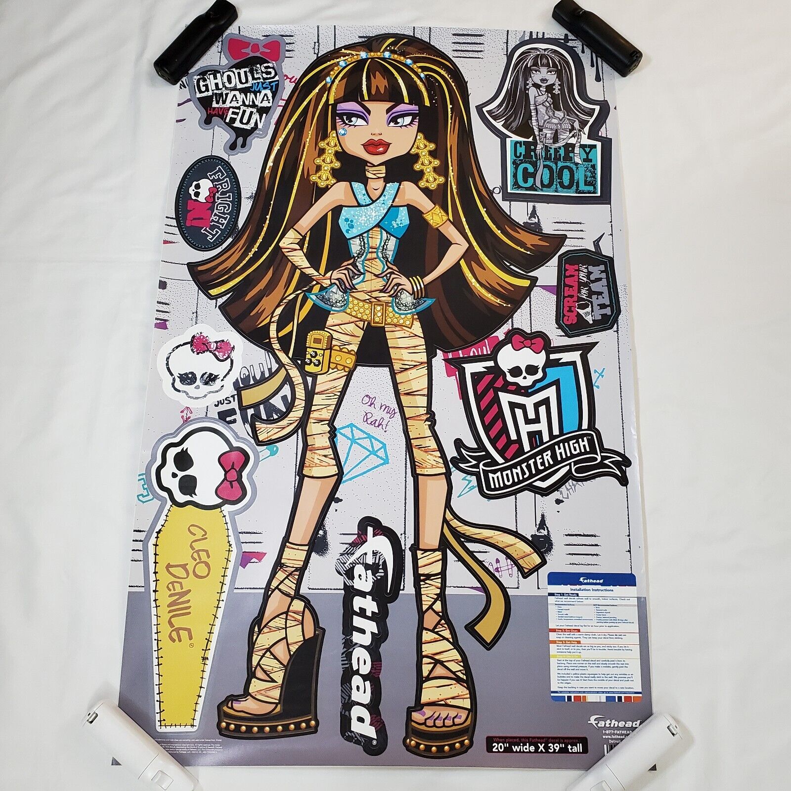 Monster High™ Cleo De Nile Vinyl Sticker