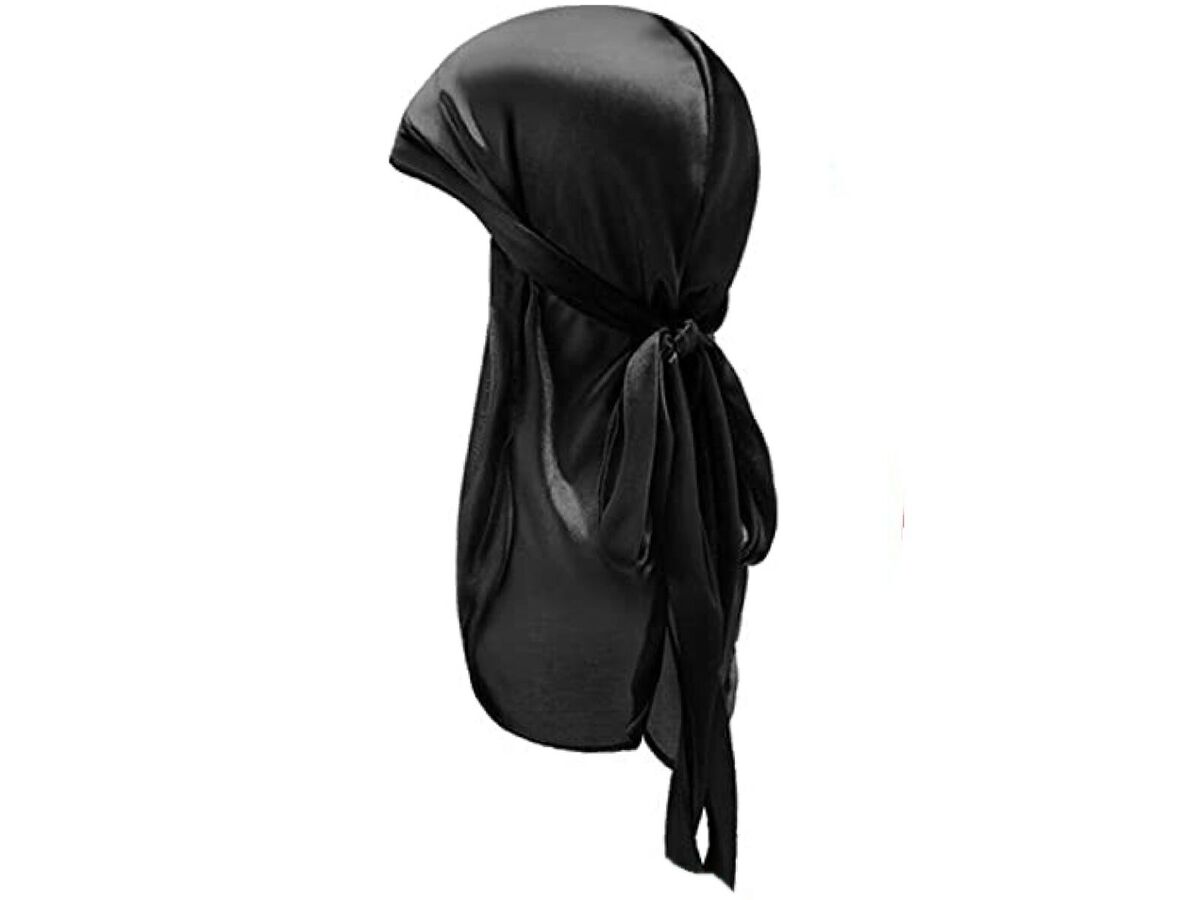 Silky Durags Men Do Rag Durag Wave Cap Wrinkle Free Extra Long Du-Rag  Headwrap