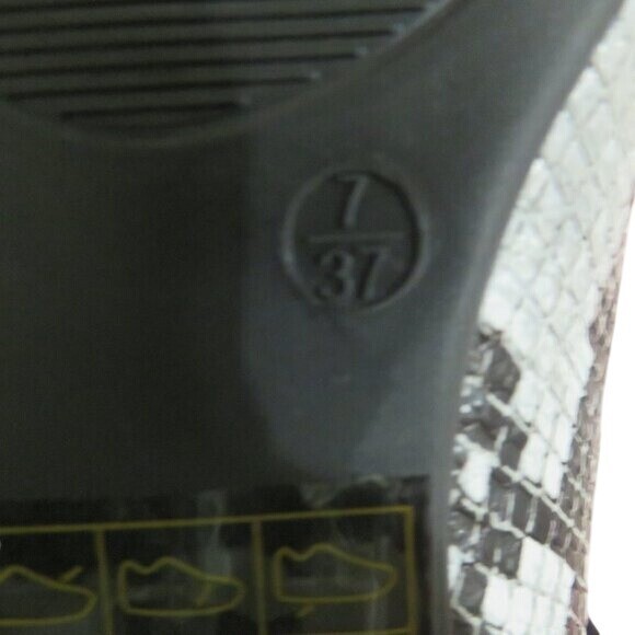 Lulus Emmy Vegan Leather Python Snake Embossed Ba… - image 10