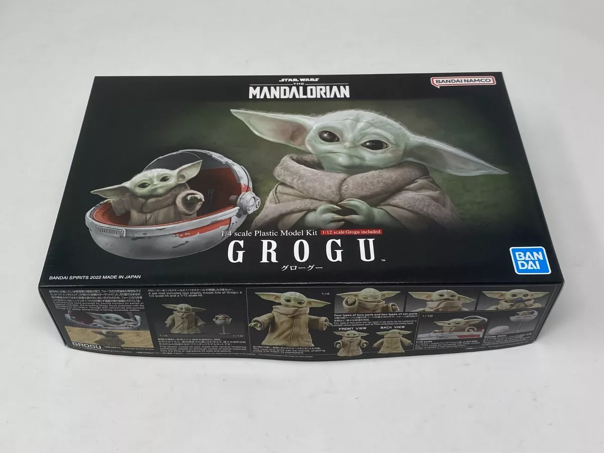 The Mandalorian Grogu 1/4 & 1/12 Scale Model Kit Set