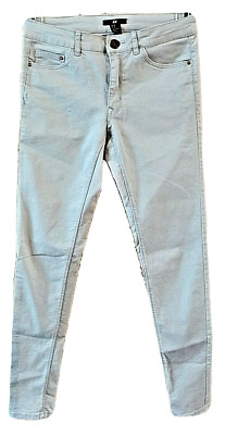 H&M, Jeans, Gr. 38, beige, hellbeige, top Qualität, niedrige Bundhöhe, neuwertig