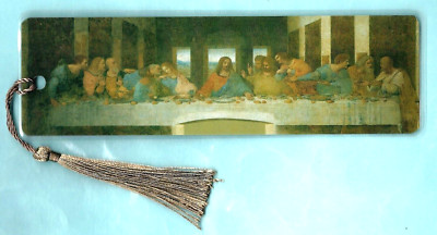 Leonardo da Vinci Painting ART Bookmark The Last Supper Christian Religious Gift