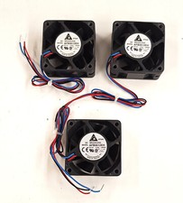 Delta Electronics AFB0612EH-ABR00 FAN AXIAL 60 X 25 4MM 12VDC 3 PCS