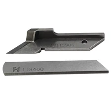 Industrial Overlock Sewing Machine Accessories 1 Set Upper & Lower Knife #118460