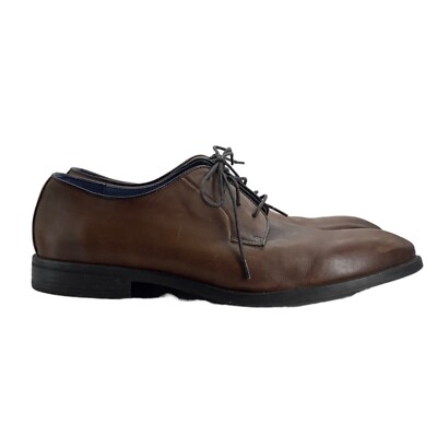 WINTHROP Callan Brown Leather Oxford Dress Shoes Men Size 12  display picture 2