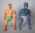 RARE VINTAGE MOTU HEMAN & SKELETOR BOOTLEG FIGURES JUYBA SPAIN