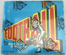 1972 Topps Football SR1 Unopened Wax Box BBCE Riggins Plunkett Rookie